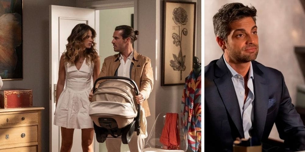 ‘A Protegida’: Héctor enciumado ao ver Mariana com José Diogo