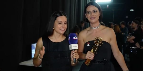 Joana Santos vence Globo de Ouro para Melhor Atriz de Cinema com "On Falling"